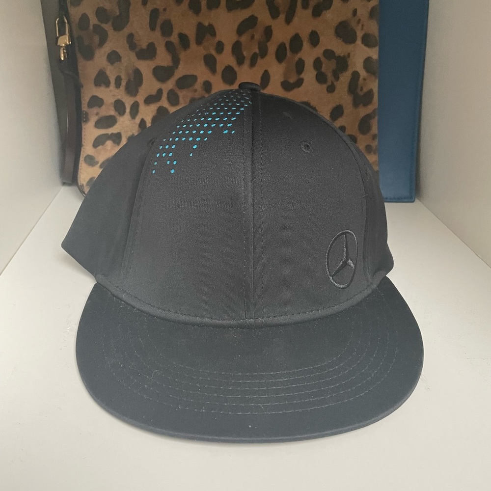 Mercedes Benz Black & Blue Cap/ Snapback